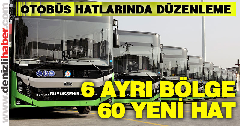 Büyükşehir otobüs hatlarında düzenlemeye gidiyor