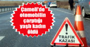 Çameli’de otomobilin çarptığı yaşlı kadın öldü