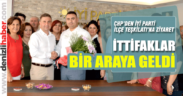 CHP Merkezefendi ilçe örgütü, İYİ Parti ilçe yönetimini ziyaret etti