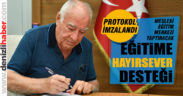 Mesleki Eğitim Merkezi için imzalar atıldı
