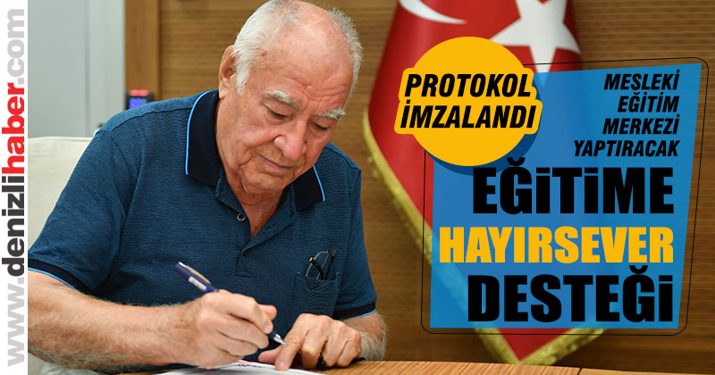 Mesleki Eğitim Merkezi için imzalar atıldı
