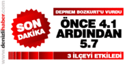 Denizli’de birbiri ardına deprem