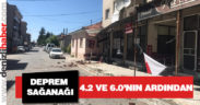 Denizli’de deprem sağanağı