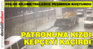 Parasını alamayan işçi iş makinesini kaçırdı