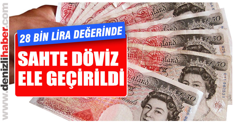 Piyasaya sahte döviz sürmek isteyen bir kişi yakalandı