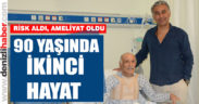 90 yaşında ikinci hayat