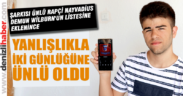 Denizlili gurbetçi 15 yaşındaki Yunus Emre yanlışlıkla ünlü oldu