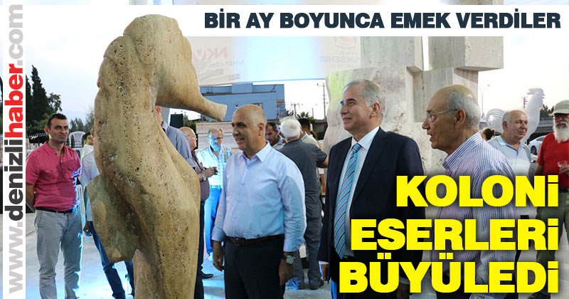Kömürcüoğlu 9. Taş Heykel Kolonisi etkinliği sona erdi