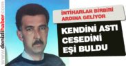 Tavas’ta intihar. Kendini tavana iple astı