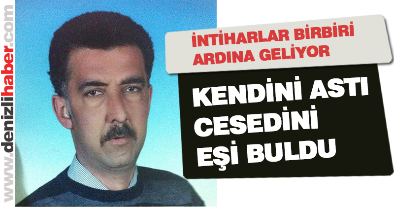 Tavas’ta intihar. Kendini tavana iple astı