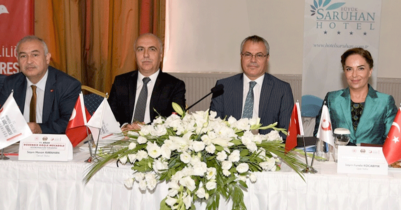 Vali Karahan Göçle Mücadele toplantısına katıldı