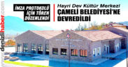 Hayri Dev Kültür Merkezi’nin devri için tören düzenlendi