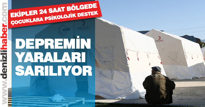 Bozkurt’ta depremin yaraları sarılıyor