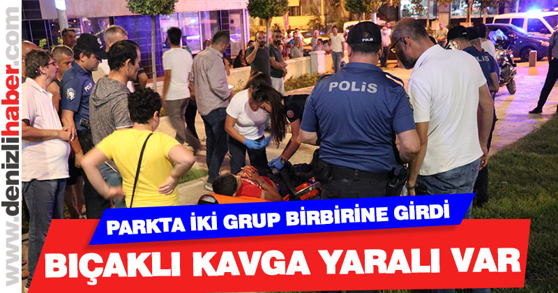Parkta bıçaklı kavga. Afgan genç yaralandı