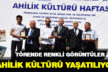 Ahilik Kültürü Haftası törenle başladı