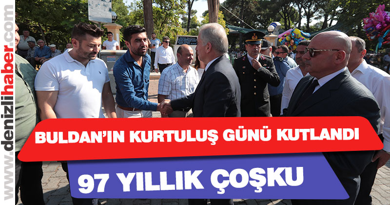 Buldan’ın kurtuluş günü kutlandı
