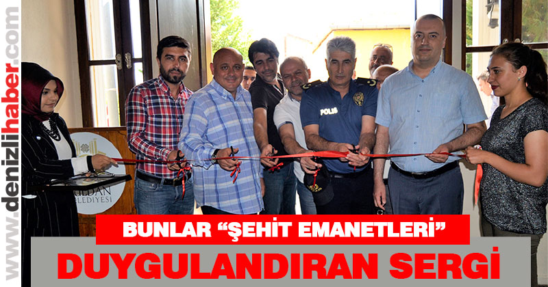 Buldan’da duygulandıran şehit emanetleri sergisi