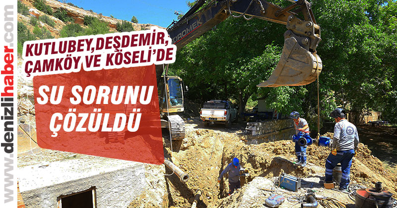 Büyükşehir DESKİ, 4 mahallenin daha alt yapısını tamamladı