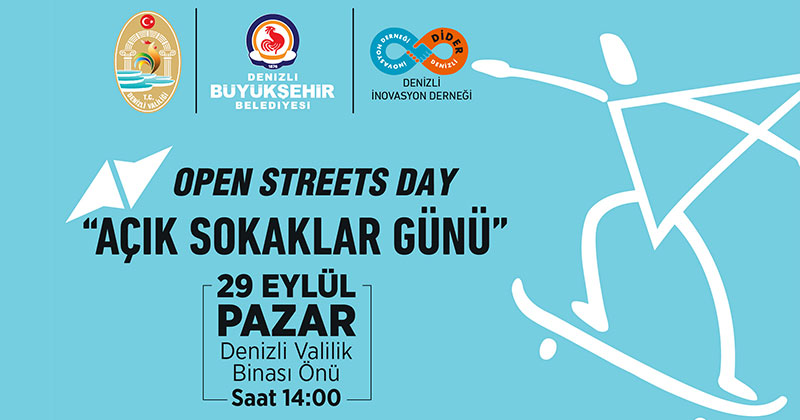 Açık Sokaklar Günü’nde hareket başlıyor