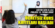 Ücretsiz üniversiteye hazırlık kurs kayıtları başladı