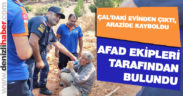 Çal’da kaybolan kişi, AFAD ekipleri tarafından Bekilli’de bulundu