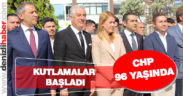 CHP 96. kuruluş yıldönümünü kutluyor
