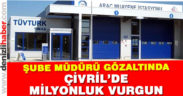 Çivril’de milyonluk vurgun. Şube müdürü gözaltında