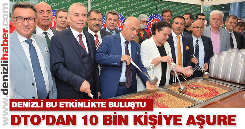 DTO’dan geleneksel aşure hayrı