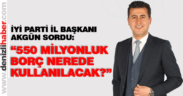 İYİ Parti İl Başkanı Hasan Akgün belediye borçlanma yetkisini sordu