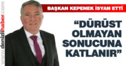 Honaz Belediye Başkanı Yüksel Kepenek isyan etti