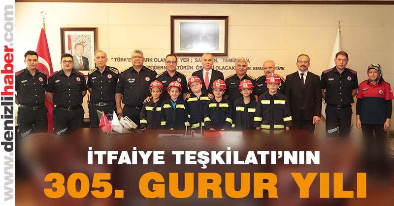 İtfaiye teşkilatının 305. yıl gururu