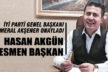 İYİ Parti İl Başkanlığı’na Hasan Akgün atandı