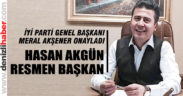 İYİ Parti İl Başkanlığı’na Hasan Akgün atandı