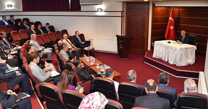 Kaymakamlar eylül ayı toplantısında buluştu