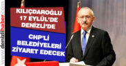 CHP’Lİ BELEDİYELERİ ZİYARET EDECEK