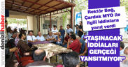 Rektör Bağ, “Çardak OSBMYO’nun taşınacağı iddiaları doğru değil