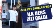 Özel PEV Okulları’nda ilk ders zili çaldı