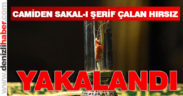 Babadağ’da camiden Sakal-ı Şerif ve 250 yıllık saat çalan hırsız yakalandı
