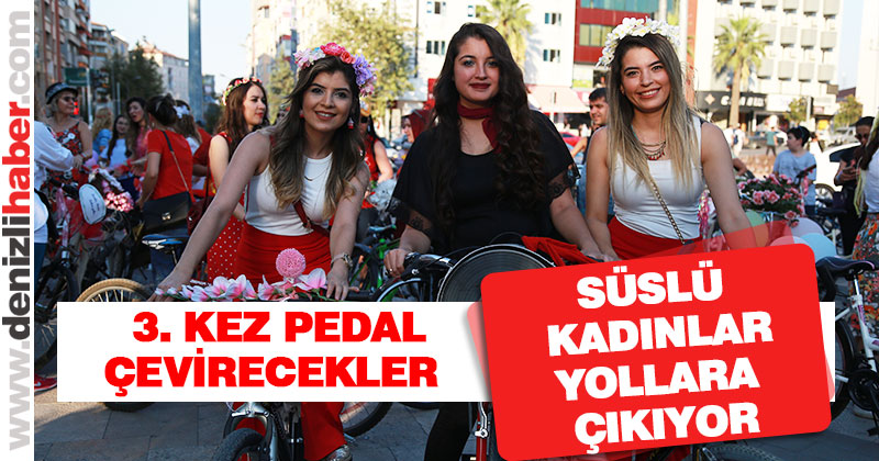Süslü kadınlar yollara çıkıyor