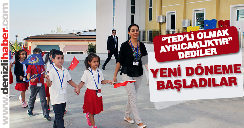 Özel TED Okulları’nda yeni dönem başladı