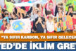 TED Koleji’nde iklim grevi: “Ya sıfır karbon, ya sıfır gelecek”