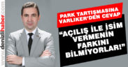 Sosyal medyadaki park tartışmalarına CHP’li Varlıker de katıldı