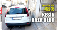 Yeşilköy Caddesi’nde yayaların canı tehlikede