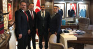Hisarlıoğlu ve yönetiminden hayırlı olsun ziyareti