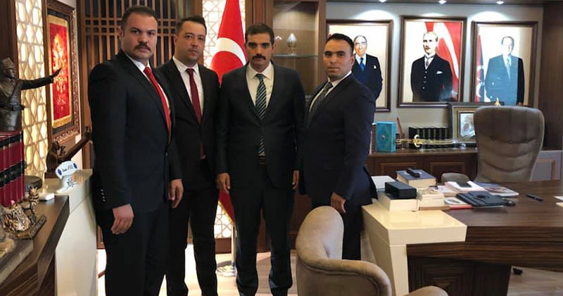 Hisarlıoğlu ve yönetiminden hayırlı olsun ziyareti