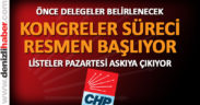 CHP’de üye listeleri pazartesi günü askıya çıkıyor