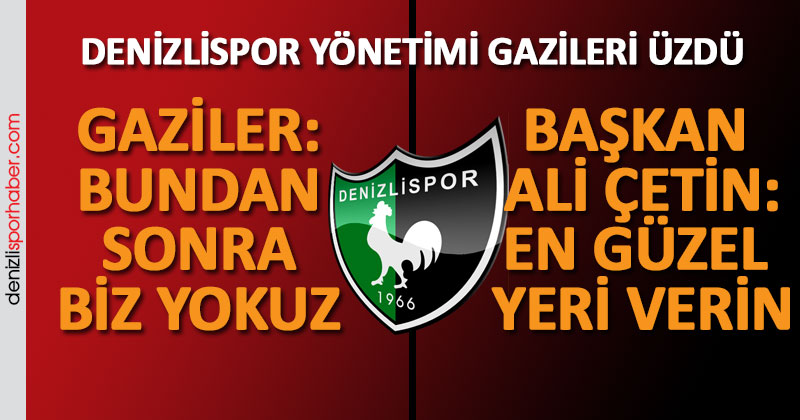 (denizlisporhaber.com) Gazilerin derdini Başkan Ali Çetin çözdü