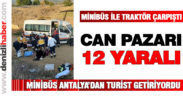 Acıpayam’da kaza: 12 yaralı