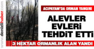 Acıpayam’da orman yangını