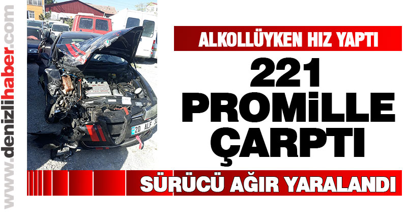 Fevzi Çakmak Bulvarı’nda kaza; 1 ağır yaralı